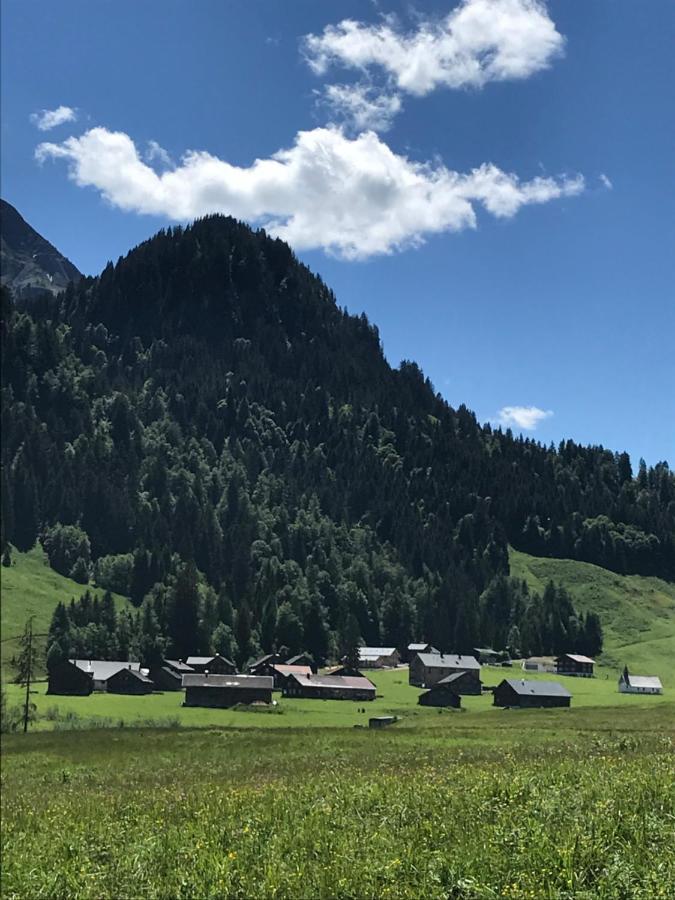 Kleine Ferienwohnung Am Rande Der Wildnis Sibratsgfäll Екстериор снимка